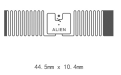 意联alien多用途UHF RFID标签Squig嵌体ALN-9610  ALN-9710